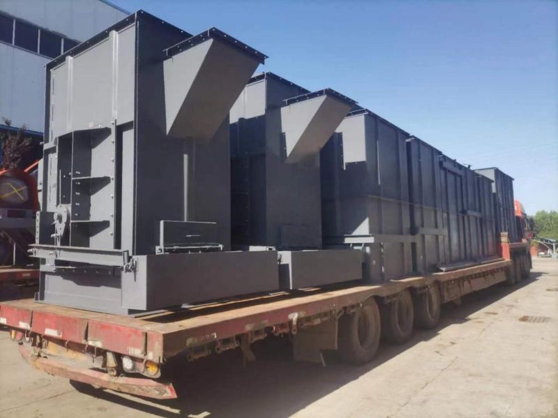 河南燁華 –NE板鏈提升機安裝中